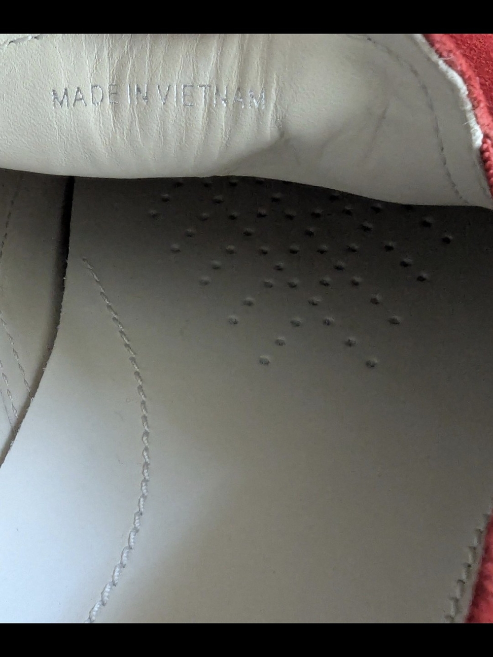 Prada Saint Tropez SuedeEspadrille Slip-On Sneakers in a burgundy or red color - Picture 7 of 8